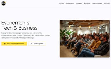 Next Event - Démo WordPress Headless